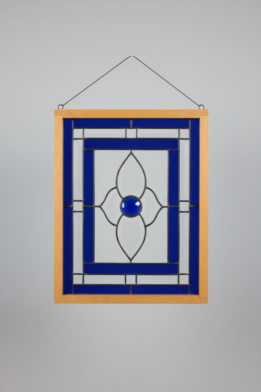 Custom Made Stained Glass Panel