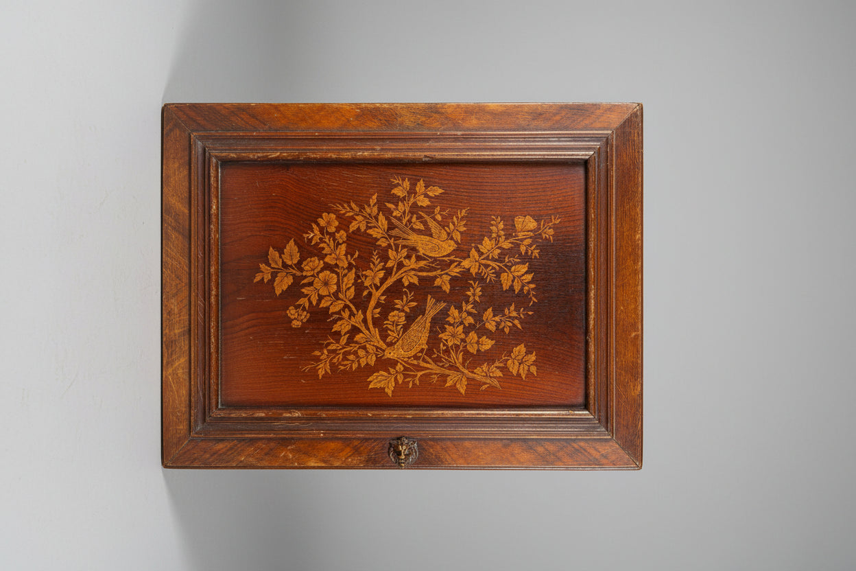 19th Century Antique German Repurposed Music Box