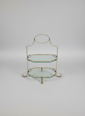 Vintage Two-Tiered Dessert Stand