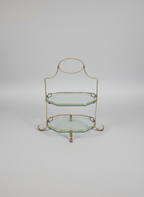 Vintage Two-Tiered Dessert Stand