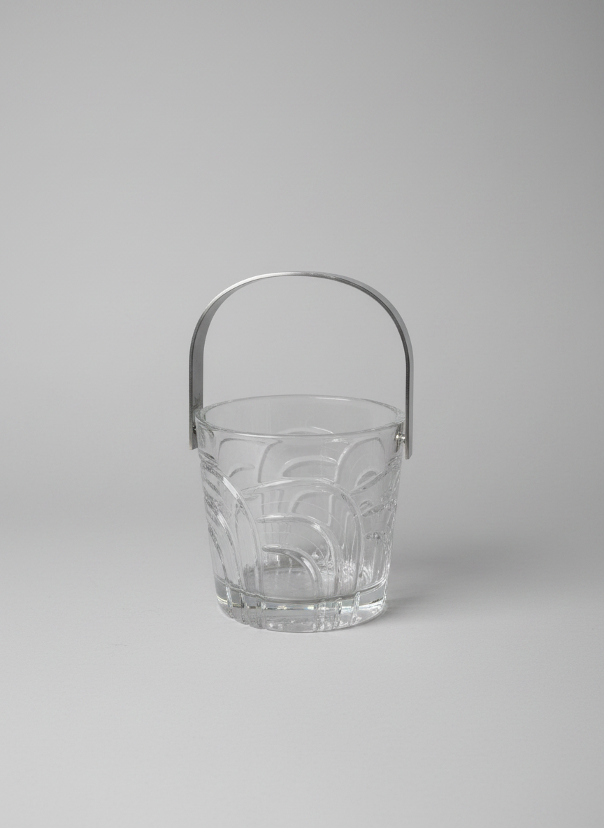Vintage Rogaska Crystal Ice Bucket from the Maestro Collection