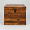 Vintage Rustic Storage Trunk/Side Table