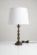Robert Abbey Solid Brass Candle Table Lamp