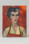Original Fab Portrait of a woman with Apron