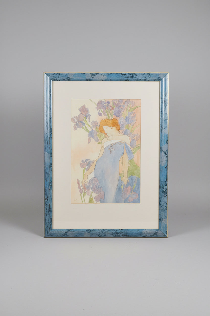 Alphonse Mucha L’iris 29x39