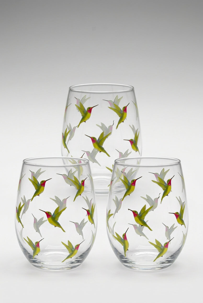 Set of 3 Abbott Collection Stemless Glasses