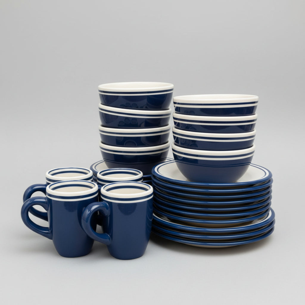 Dansk Stoneware Plates, Mugs, Bowls.