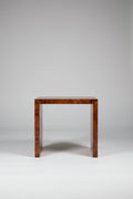 Vintage Arteriors Olive Burlwood Table  22ʺW × 18.D × 18ʺH
