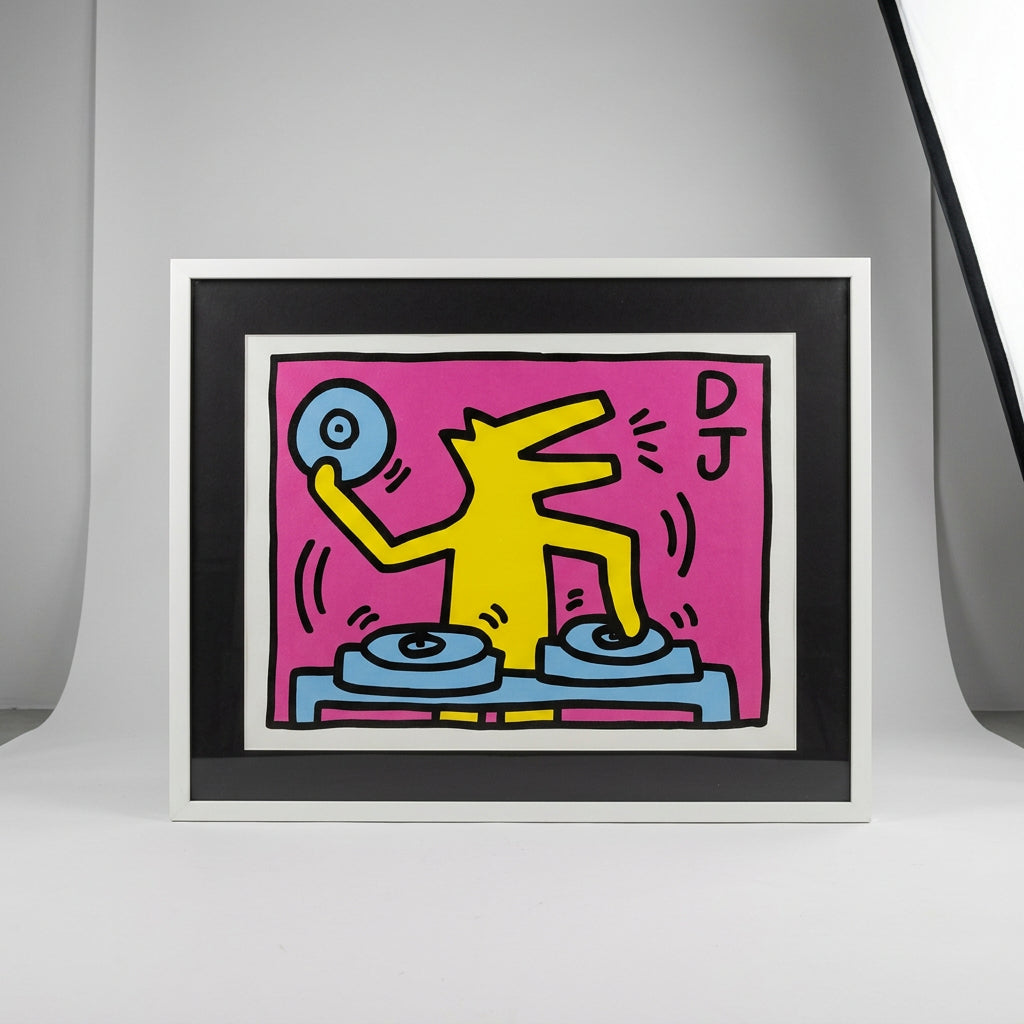 Pop Art by Kieth Haring - Framed
