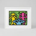 Pop Art by Kieth Haring - Framed