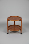 Vintage Sika Design 2 tier table on casters