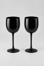 Carlo Moretti White Cased 9" Glasses Assorted Colors Available