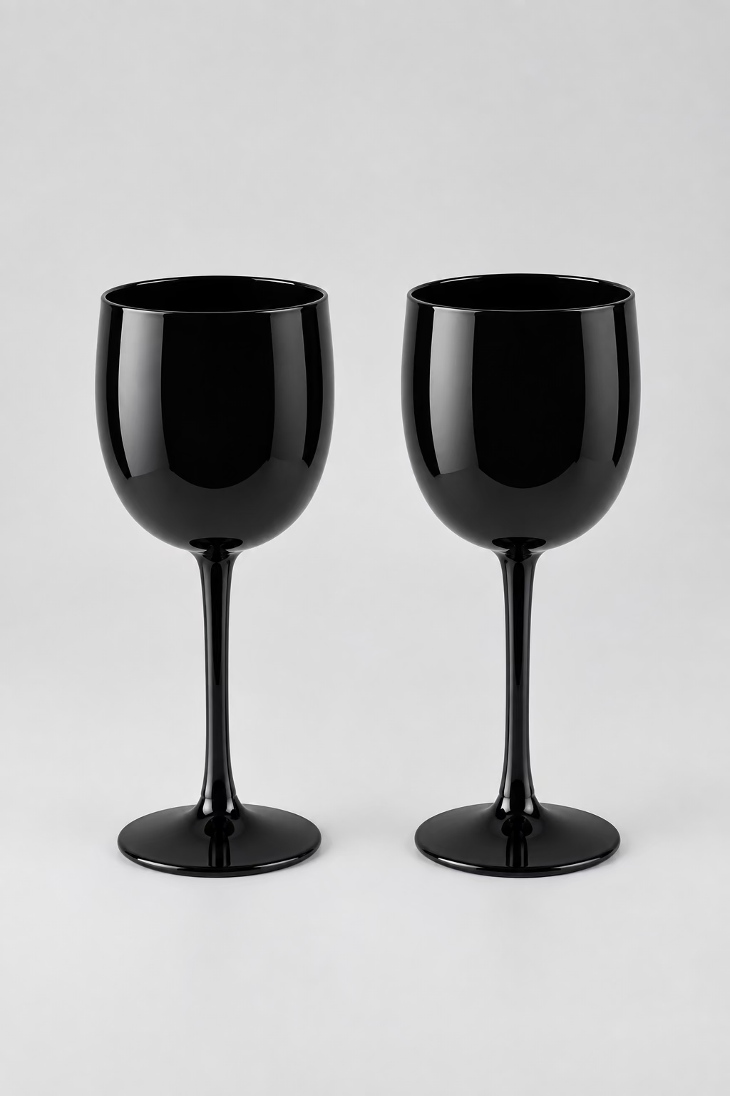 Carlo Moretti White Cased 9" Glasses Assorted Colors Available