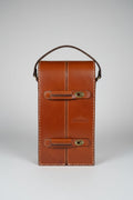 Leather Wine Bottle Carrier