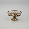 Hollywood Recency Gilt Metal Side Table