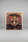 Original Oil on Canvas of allegorical scholar by XXXX