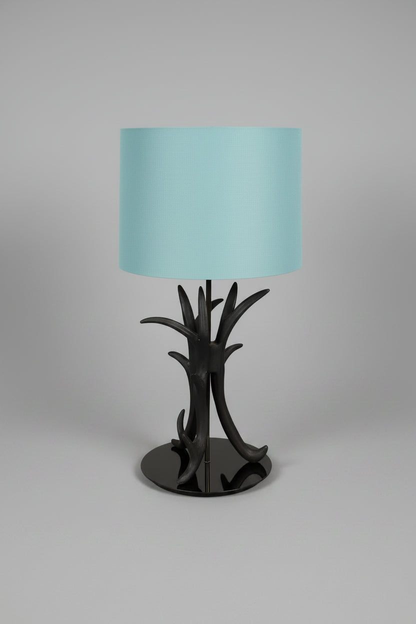 Black Antler Lamp
