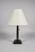 RH Pull Chain Metal Two Light Table Lamp