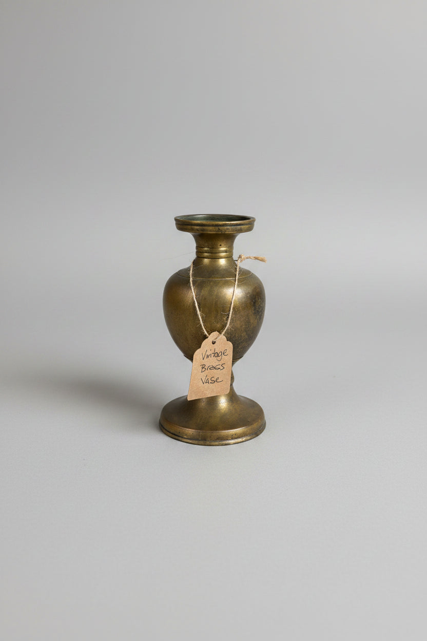 Vintage Brass Vase