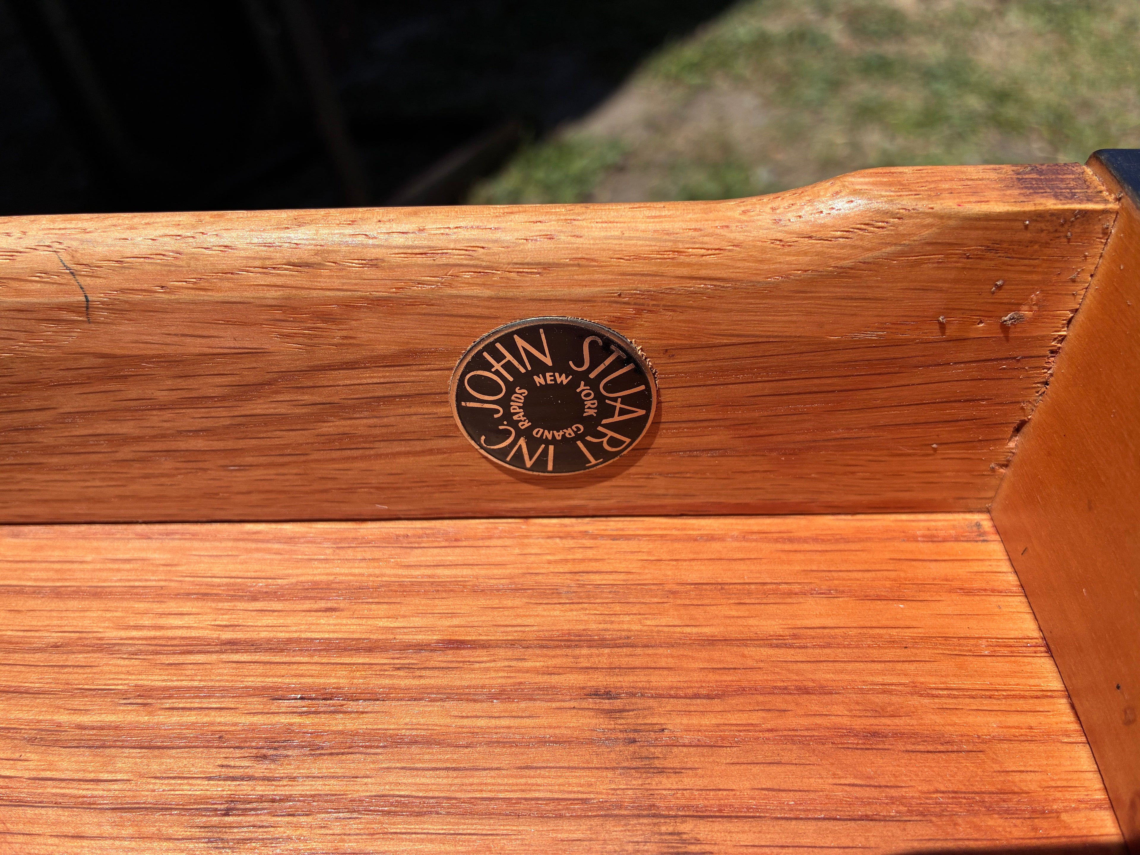 John Stewart Black Side Tables or Nightstands