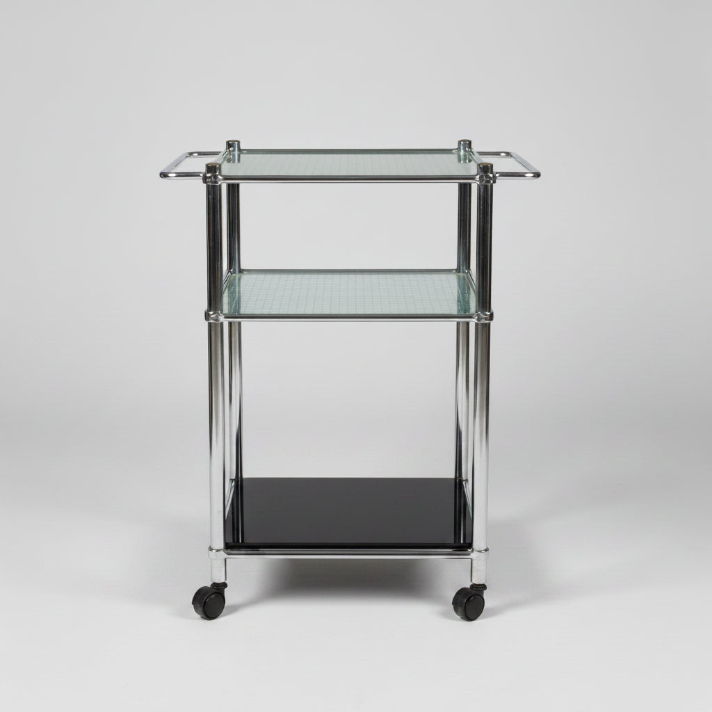 Bauhaus Vintage Bar Cart 24 x20"x 32"