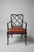 Chippendale bamboo armchair.