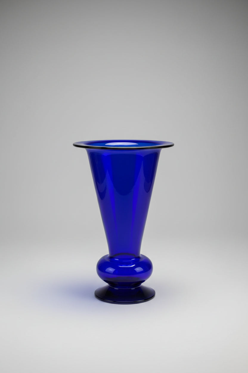 Blenko Colbalt Blue Vase