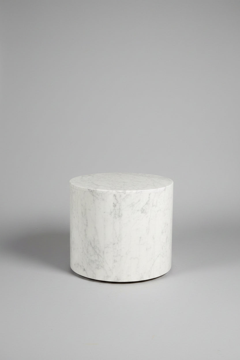 France & Sons Marble Monolith Side Table