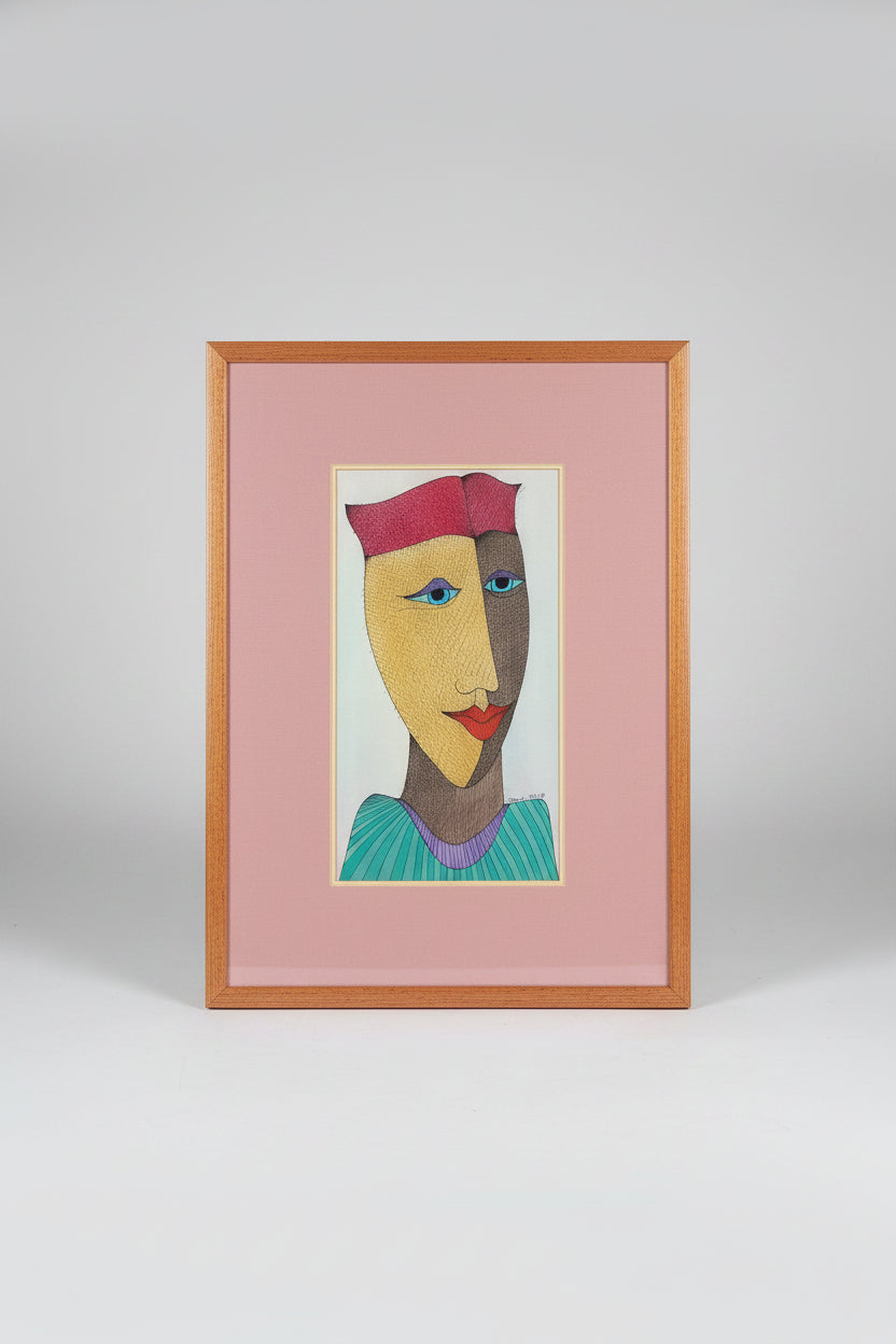 Gunther Temech Original Signed Art