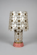 Feldman Capiz Hollywood Regency Table Lamp