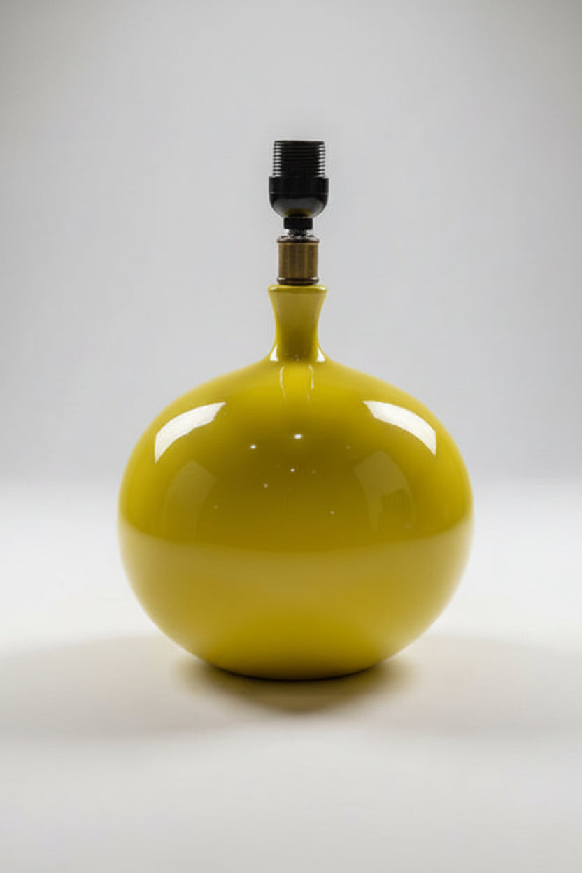 Yellow Ceramic Table Lamp