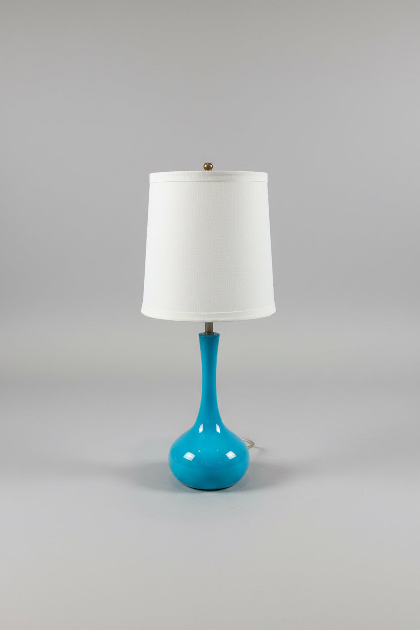 MCM Table Lamp in Torquoise
