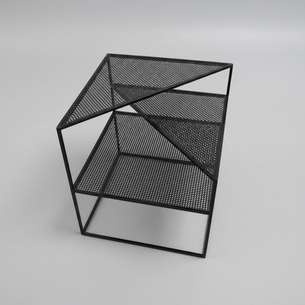 The CB2 Josef Metal Table 19"S@ x 22"H