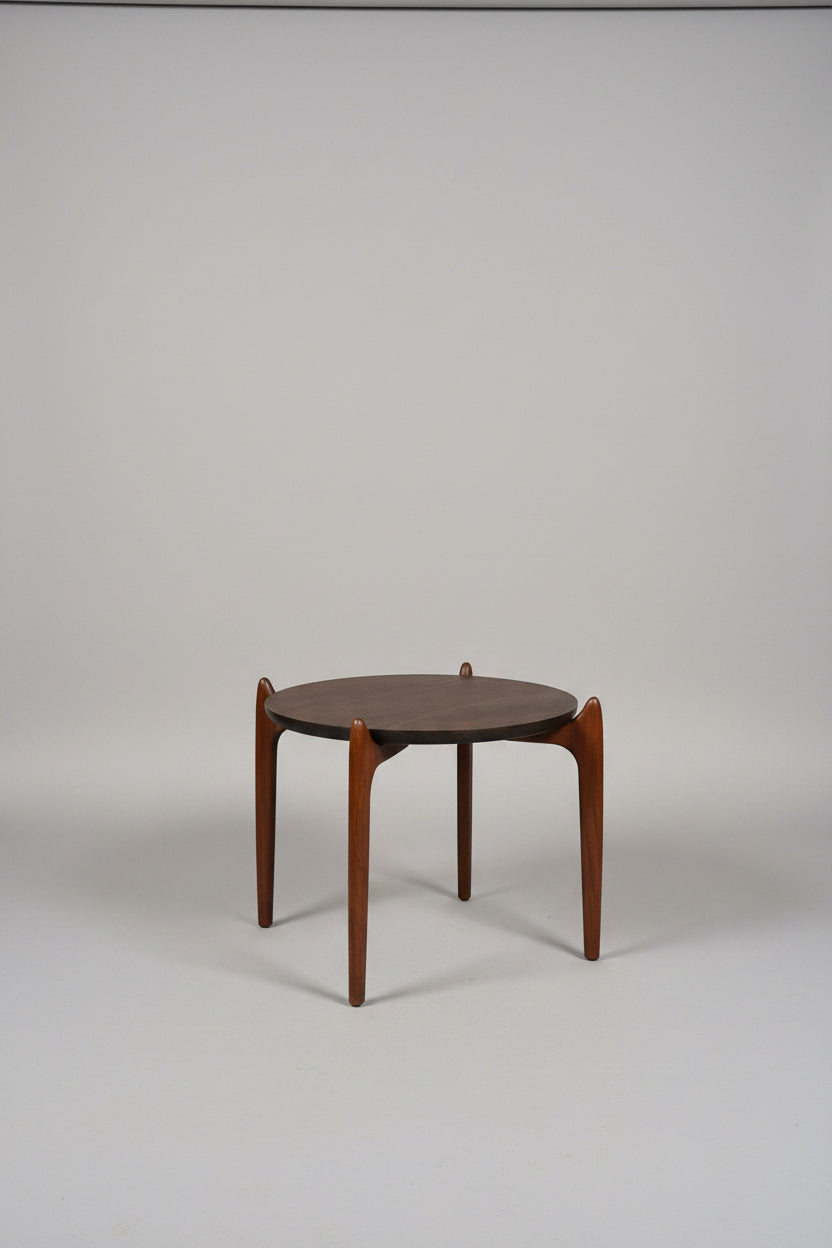 MCM Tri Leg Table Veneer Top 16in" x 17.25"