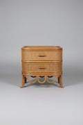 Boho 2 drawer NightStand 22 x 22 x 14