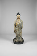 45" Tall Vintage Ceramic Buddha