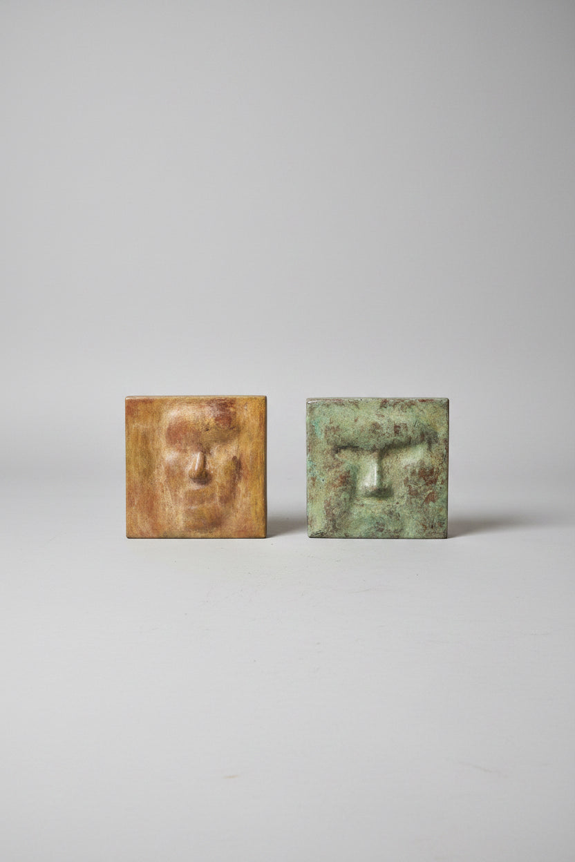 David Bowman Bronze Sculptures  5" x 5"
