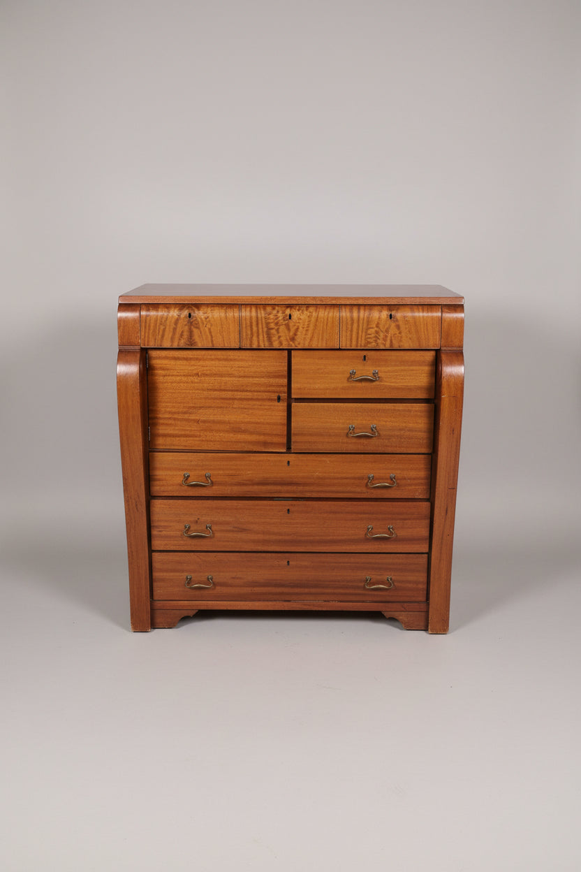 Solid Wood Antique Clawfoot Dresser 40 x 26 x 70