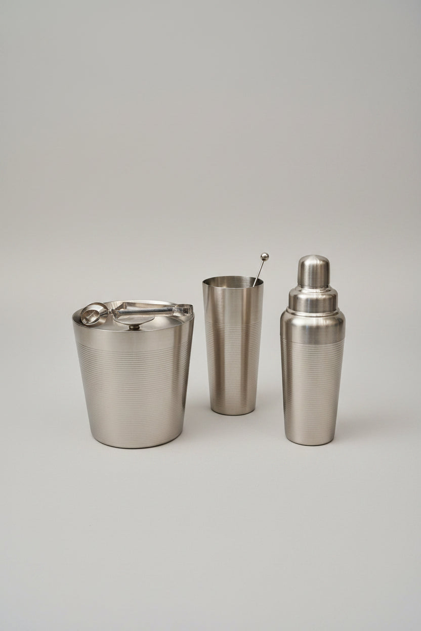 3 Piece Conran Bar Set (Shaker, bucket, & Pitcher)