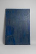 "Blu" Abstract Oil on Canvas by K Goldberg 40 x 54