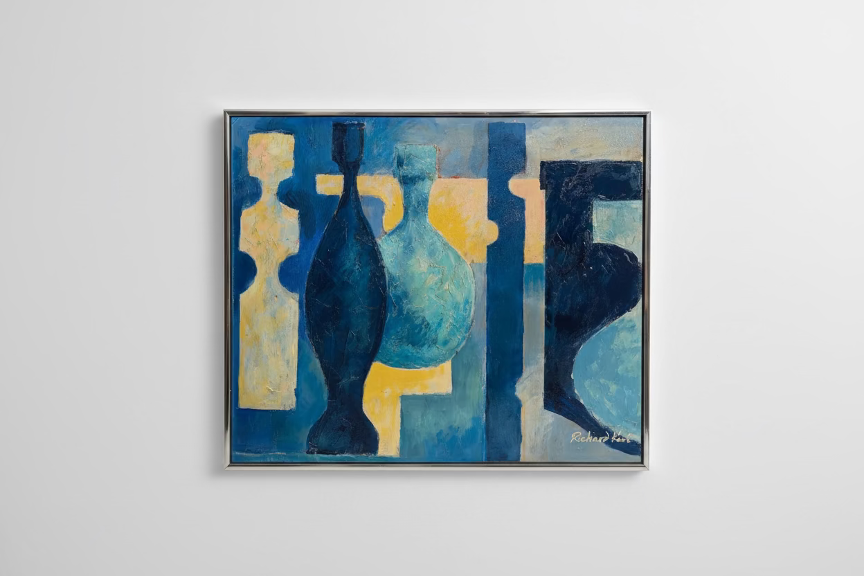 Richard Kent Still Life no. 21 Original Oil Painting