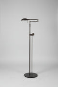 Vintage Brass Holtkotter Swing Arm Floor Lamp, 1970s