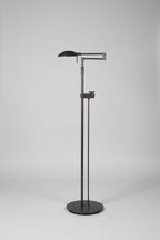 Vintage Brass Holtkotter Swing Arm Floor Lamp, 1970s