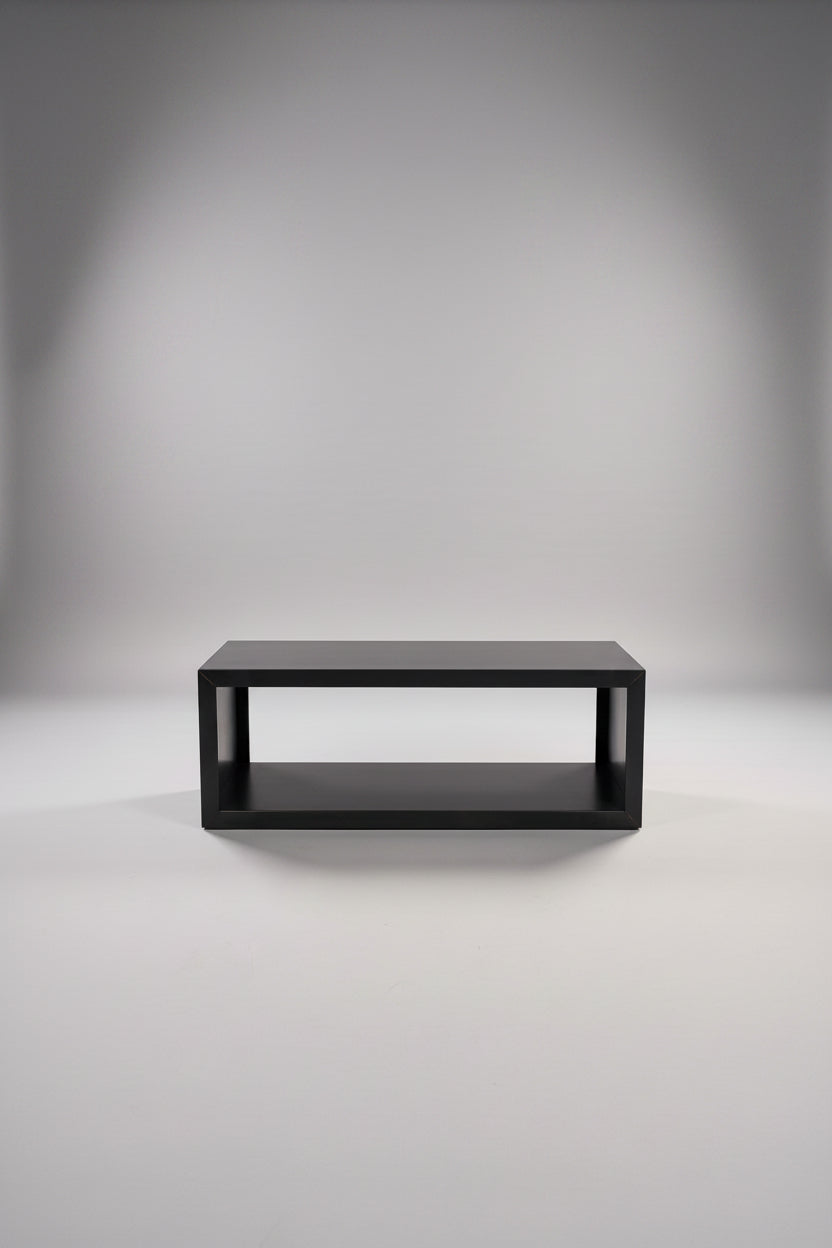 DWR Black Metal Coffee Table