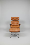 Vintage 60's Plycraft Mr Chair & Ottoman