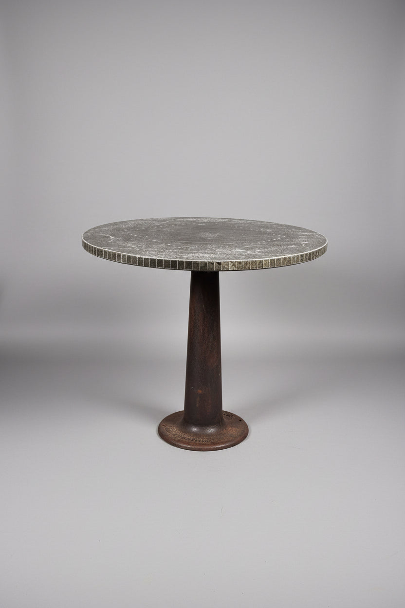 Custom Machinest Zinc Clad High Top Table