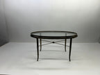 Mastercraft Brass Table 31ʺW × 19ʺD × 16ʺH