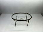 Mastercraft Brass Table 31ʺW × 19ʺD × 16ʺH