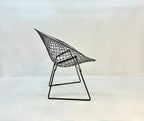 Knoll Bertoia Diamond Chair in Brown/Black