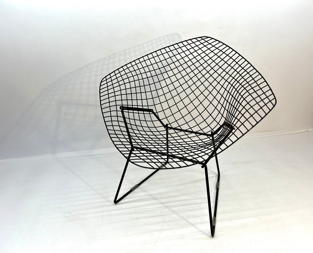 Knoll Bertoia Diamond Chair in Brown/Black